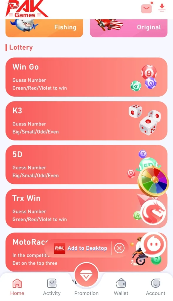 pak games
