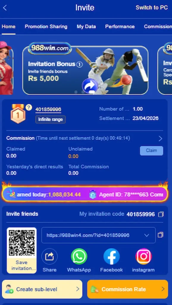 988win game invitation