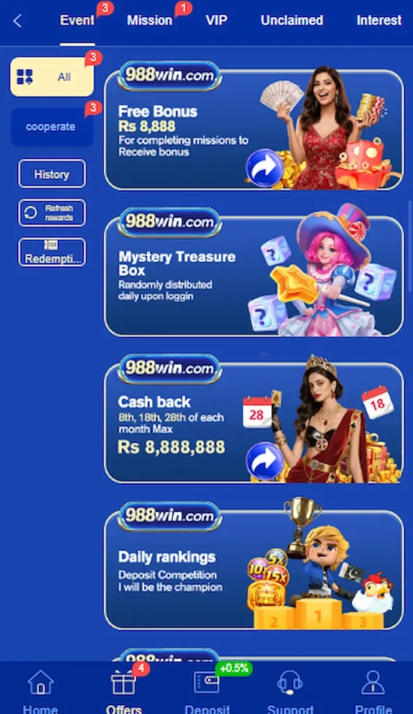 988win game promotions