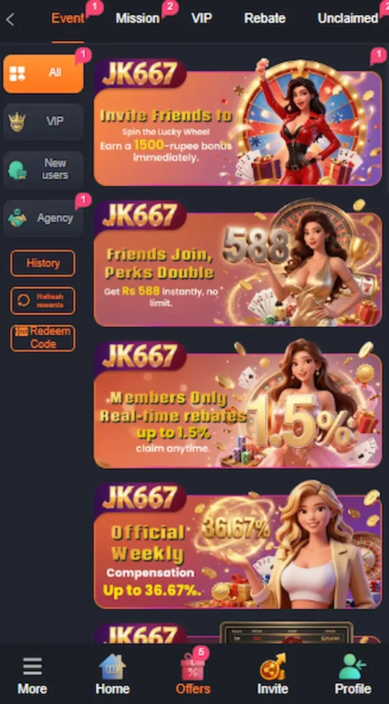 jk667 offers