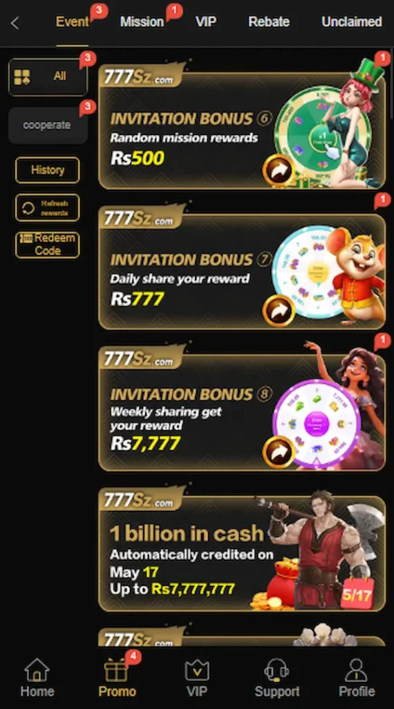 777sz game promo