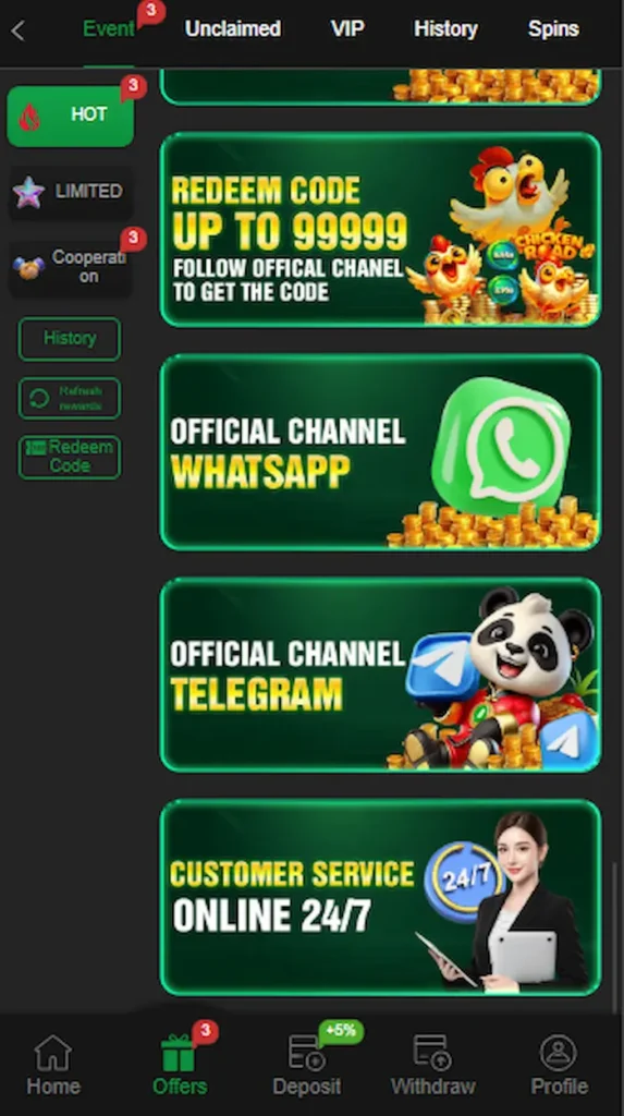 okpkr game events