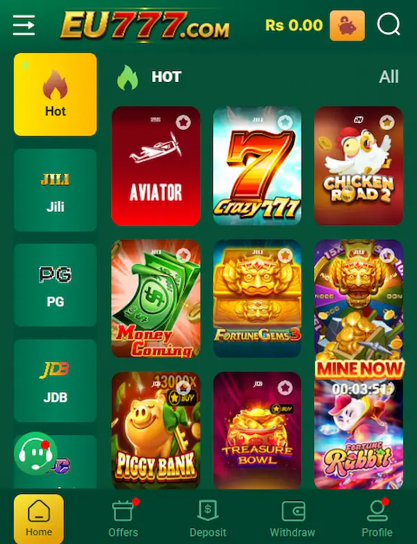 eu777 game collection