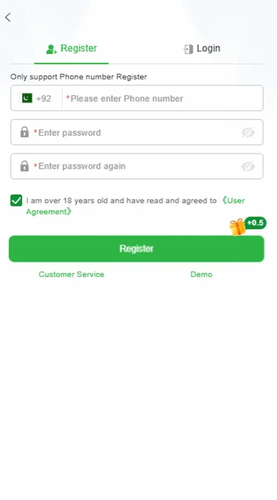 me5 game registration