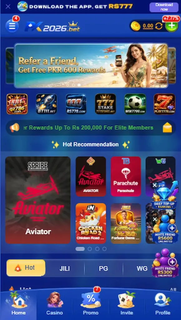 pk2026 bet game app