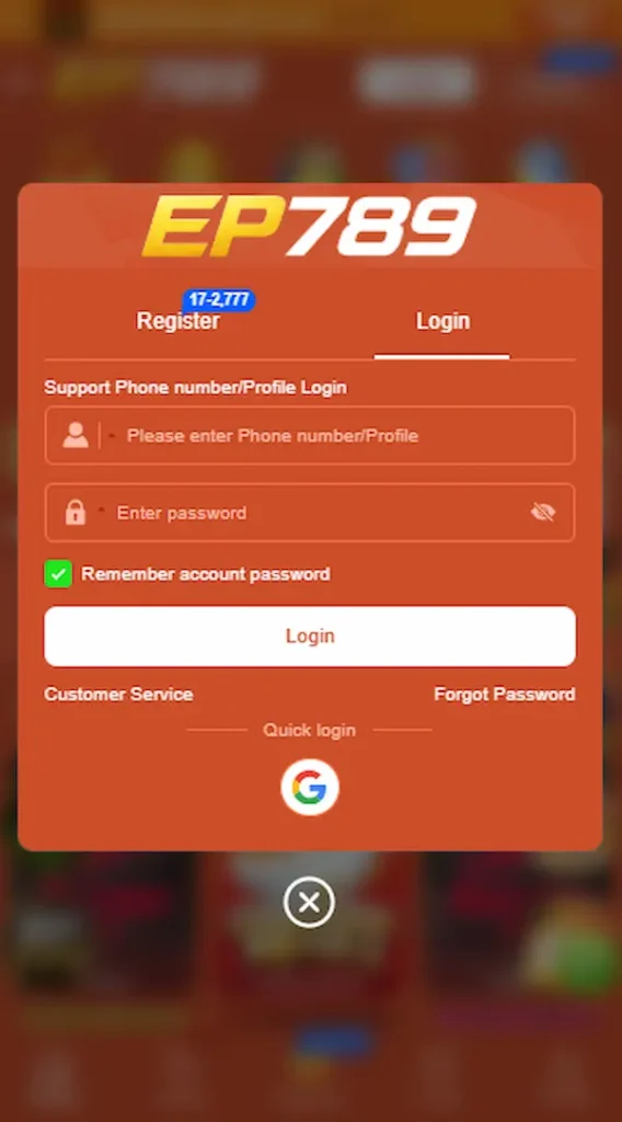 ep789 game login process